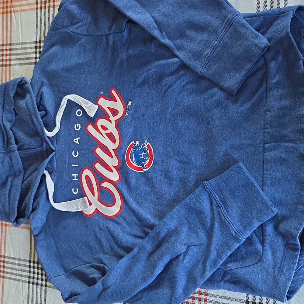 Chicago Cubs Blue Hoodie